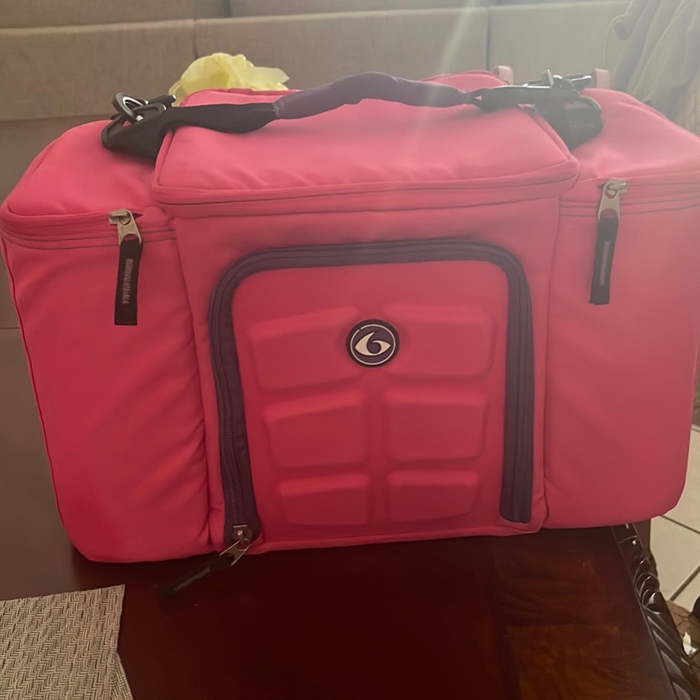 6 pack meals bag- pink